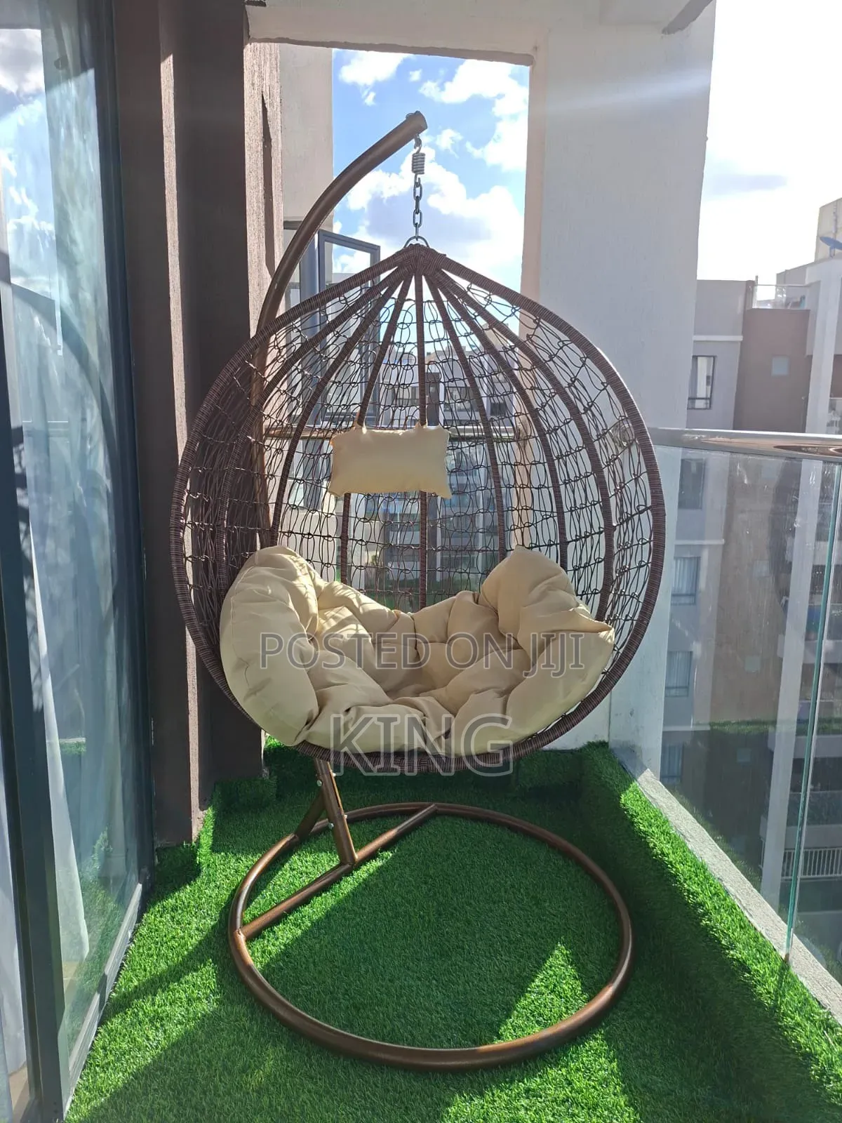 Adjustable Height Swing Chair