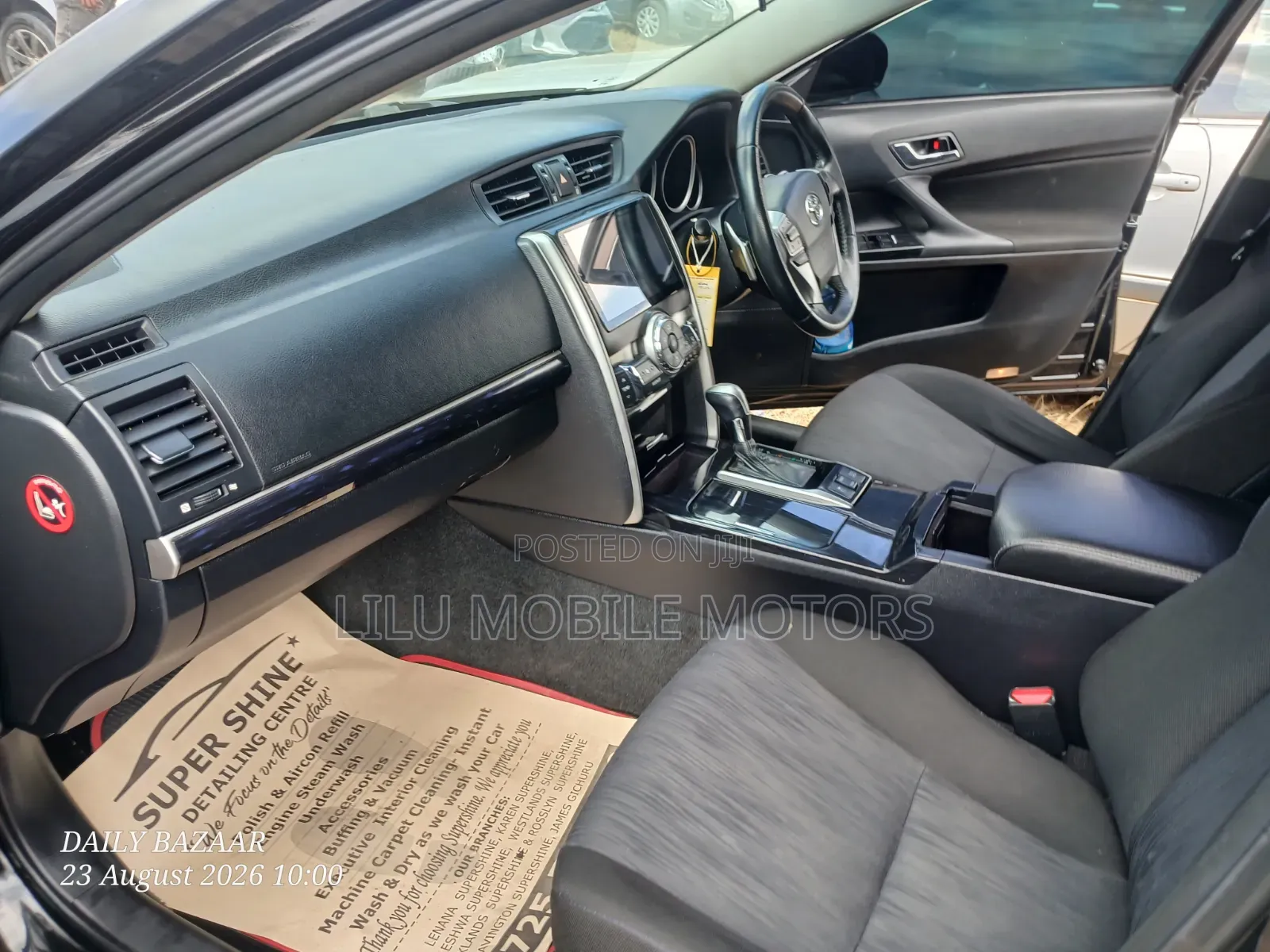 Toyota Mark X 2015 Black
