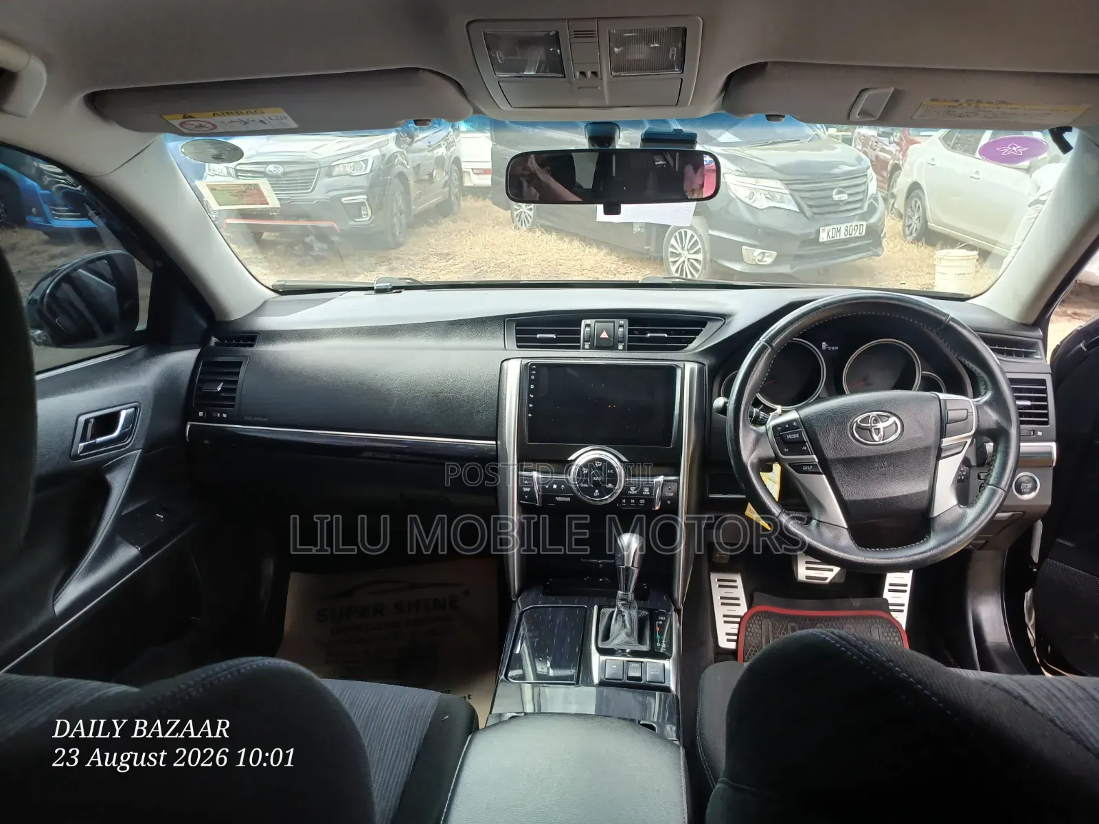 Toyota Mark X 2015 Black