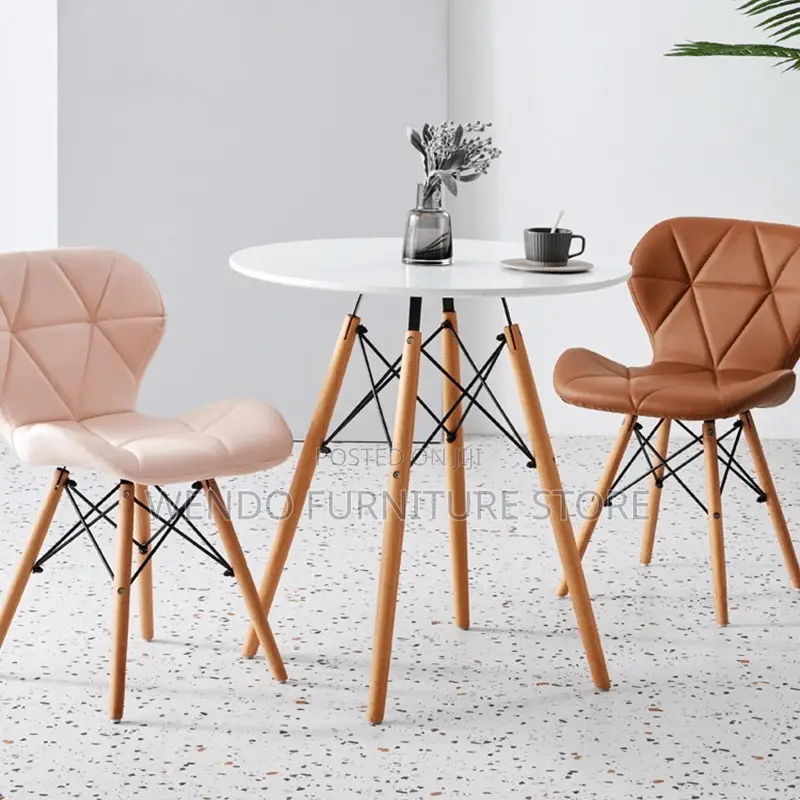 Home Tables; Round White Home Dining and Living Room Table