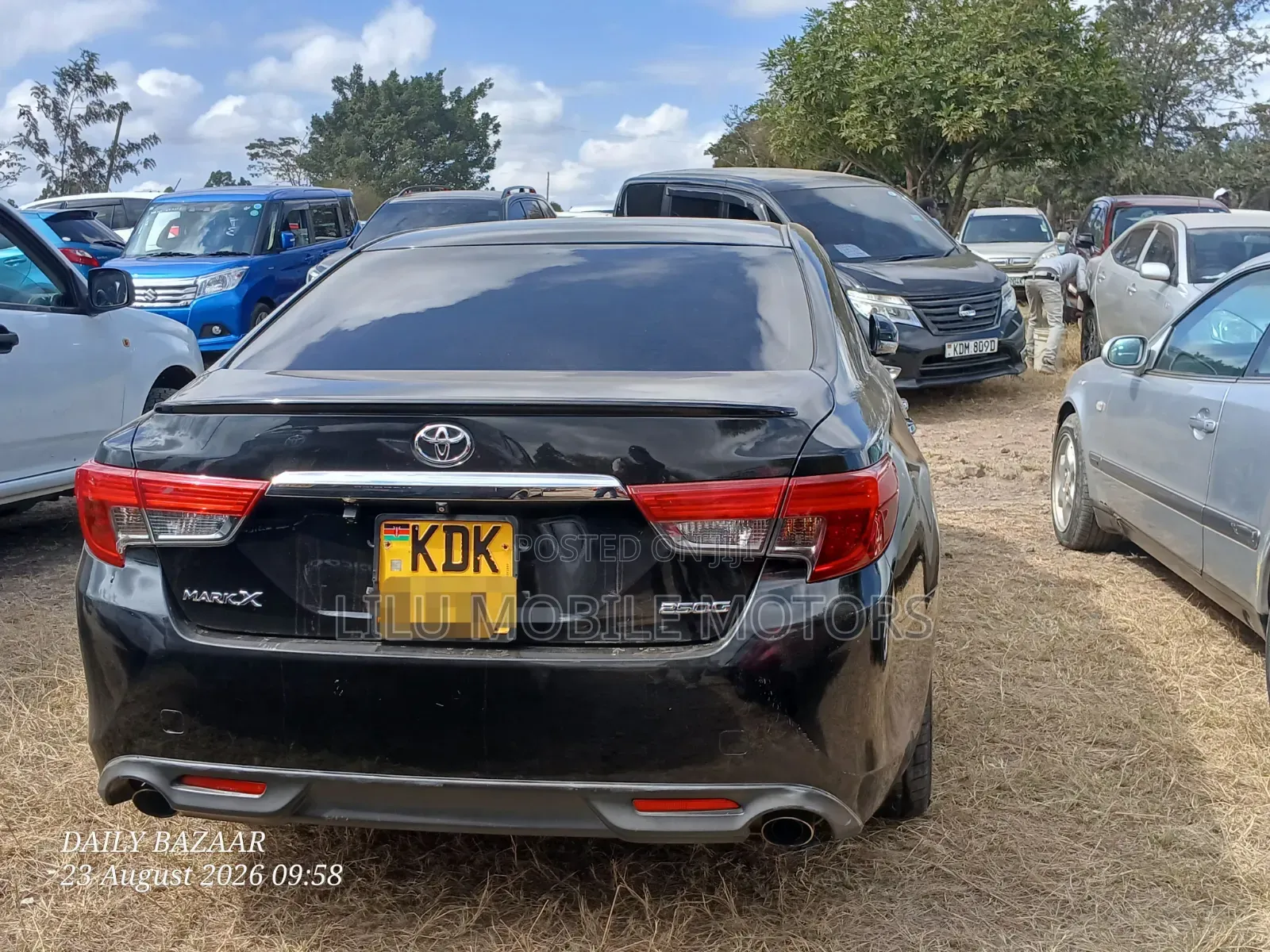 Toyota Mark X 2015 Black