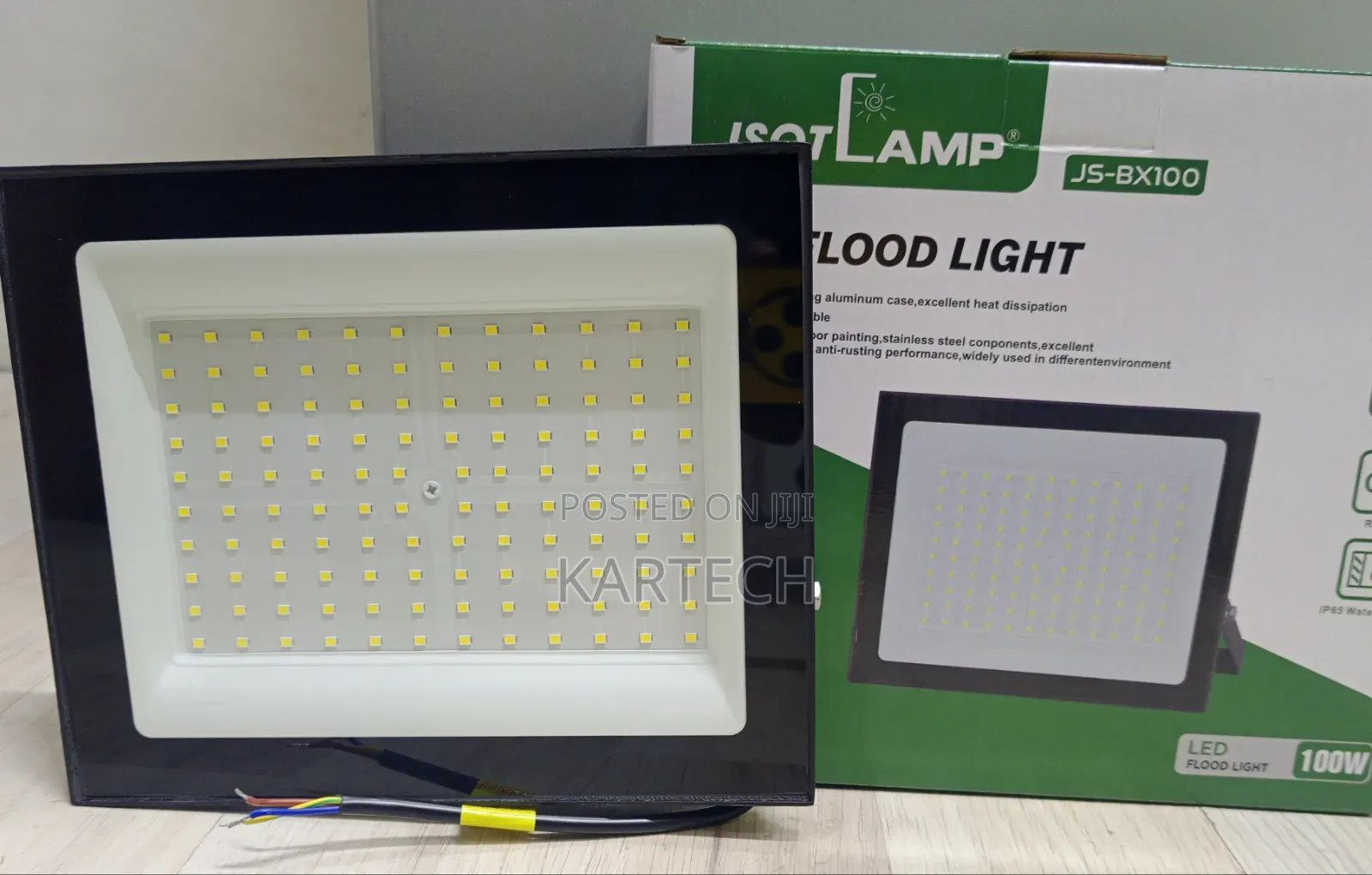 JSOT 100W Die-Cast Aluminium LED Electric Flood Light