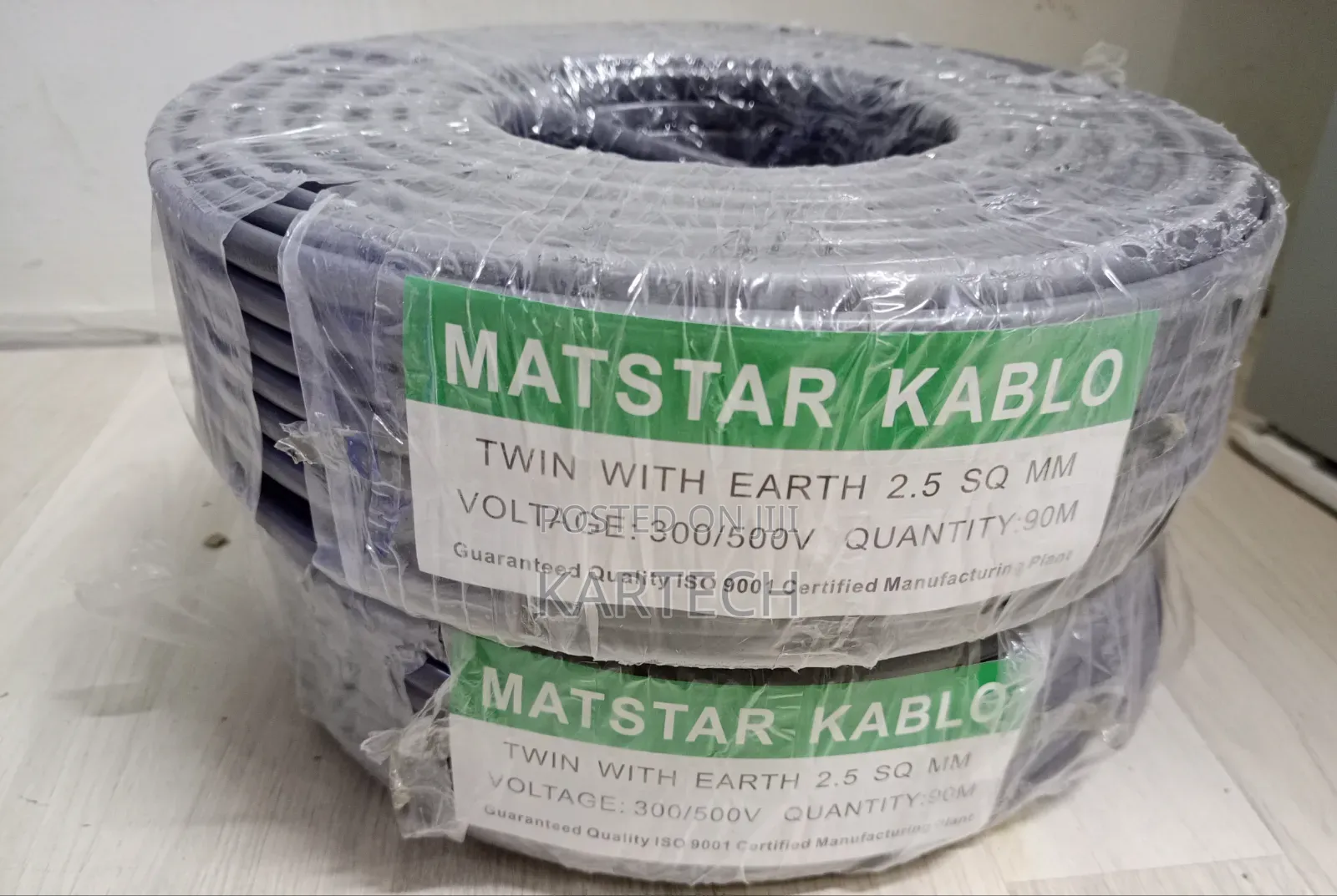 MATSTAR KABLO 2.5mm2 Twin With Earth Cable