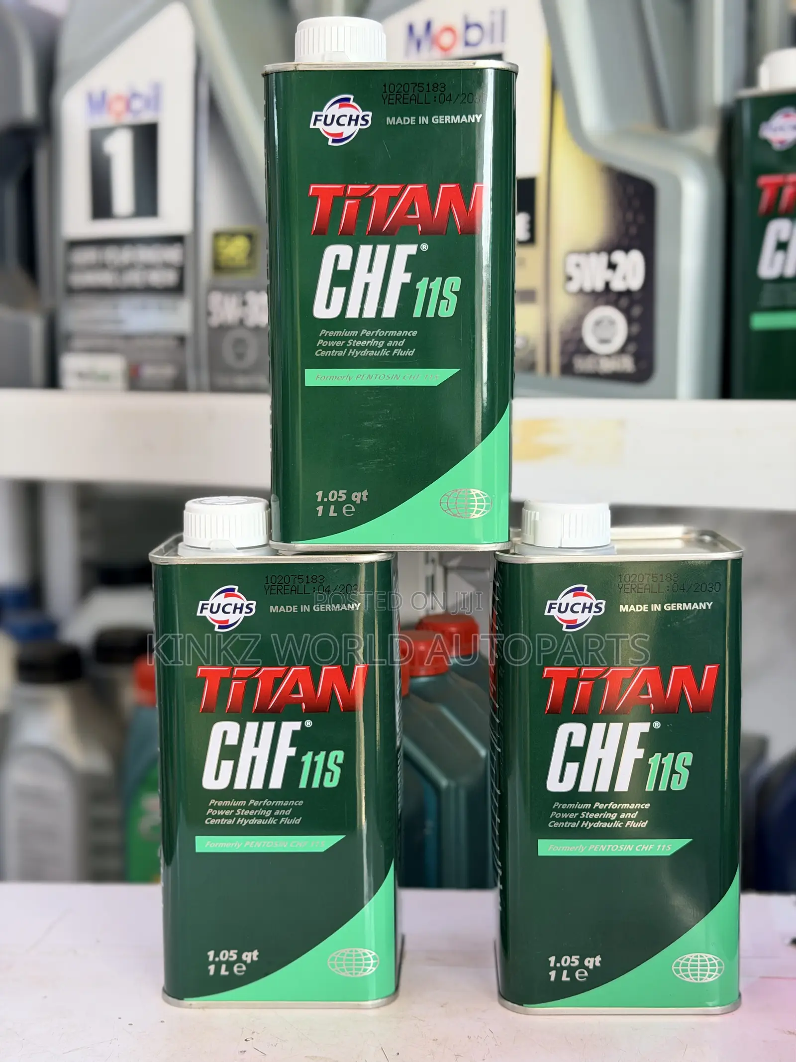 TITAN CHF 11S Power Steering and Central Hydraulic Fluid