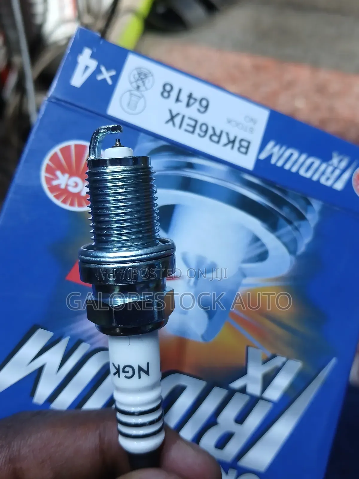 NGK Bkr6eix/ 6418iridium 1x Sparkplugs0