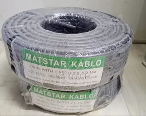 Mattstar 2.5mm2 Twin With Earth Power Cable – 90M