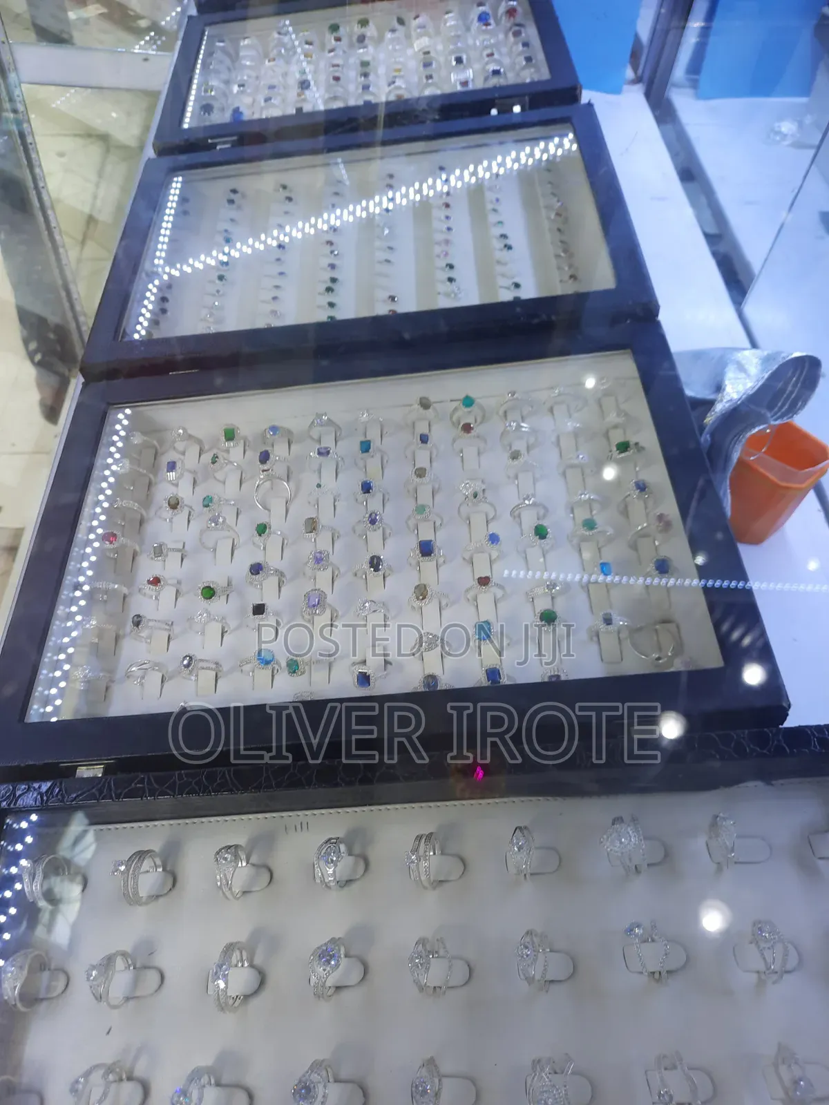 Silver Jewelleries, Necklace Chains and Earrings