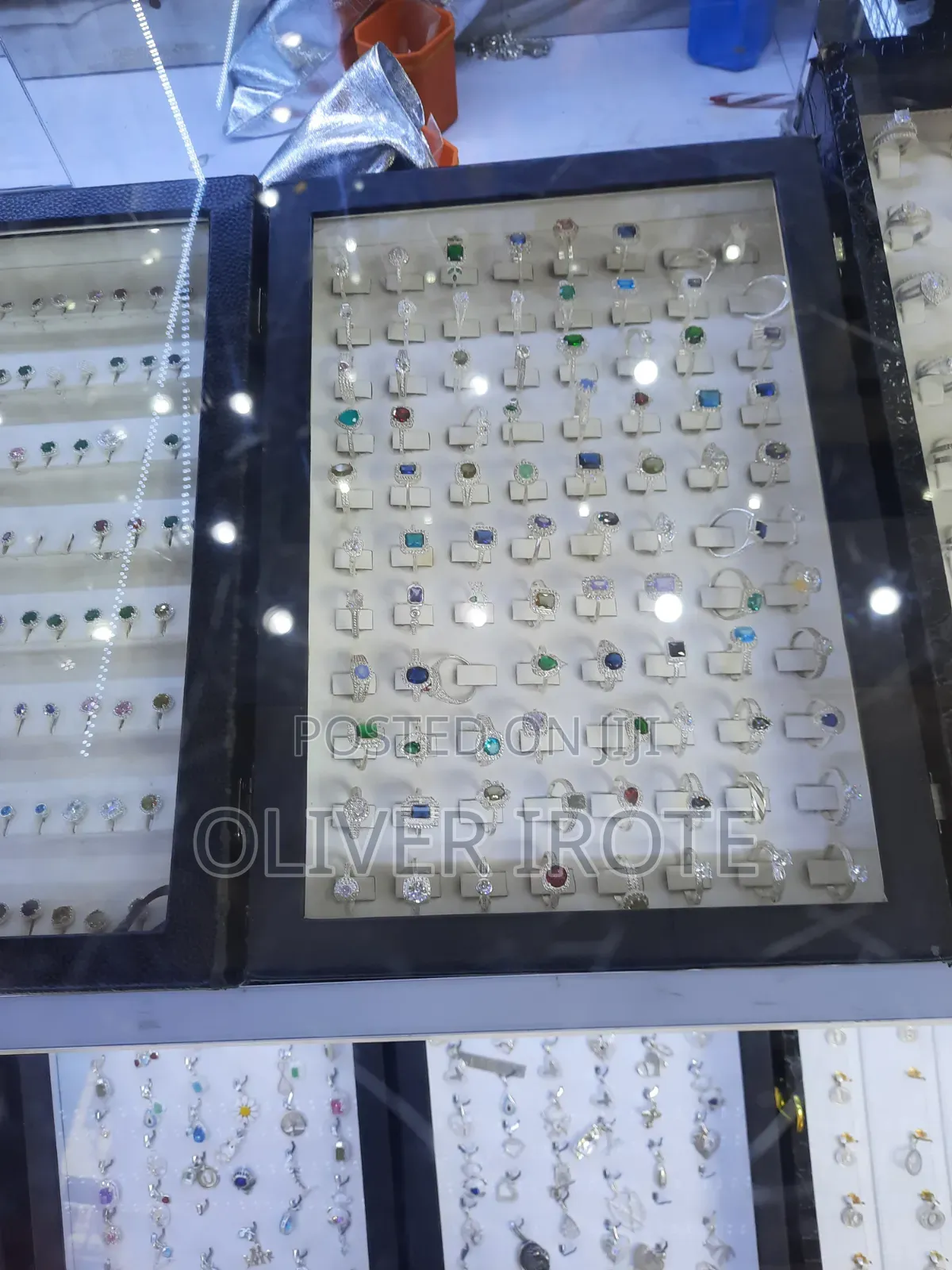 Silver Jewelleries, Necklace Chains and Earrings
