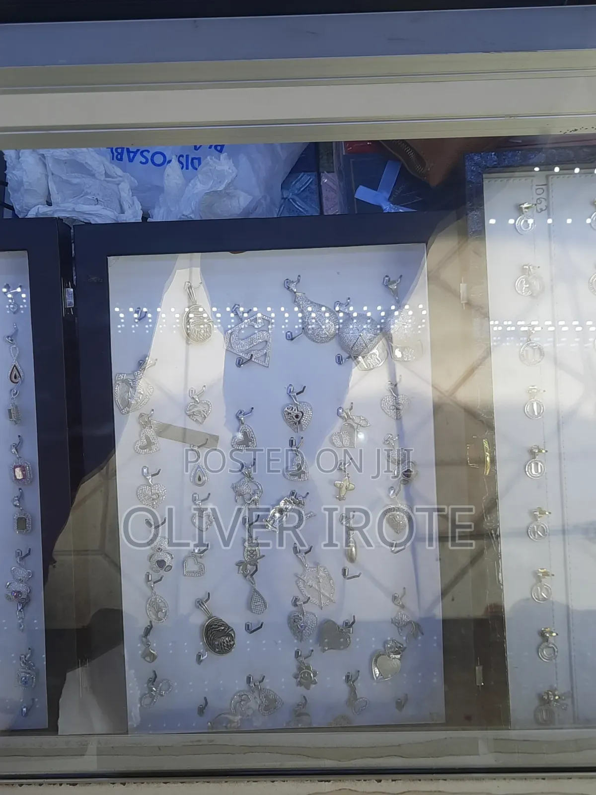 Silver Jewelleries, Necklace Chains and Earrings