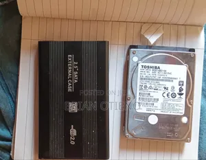 1Tb Toshiba Harddrive and External Case