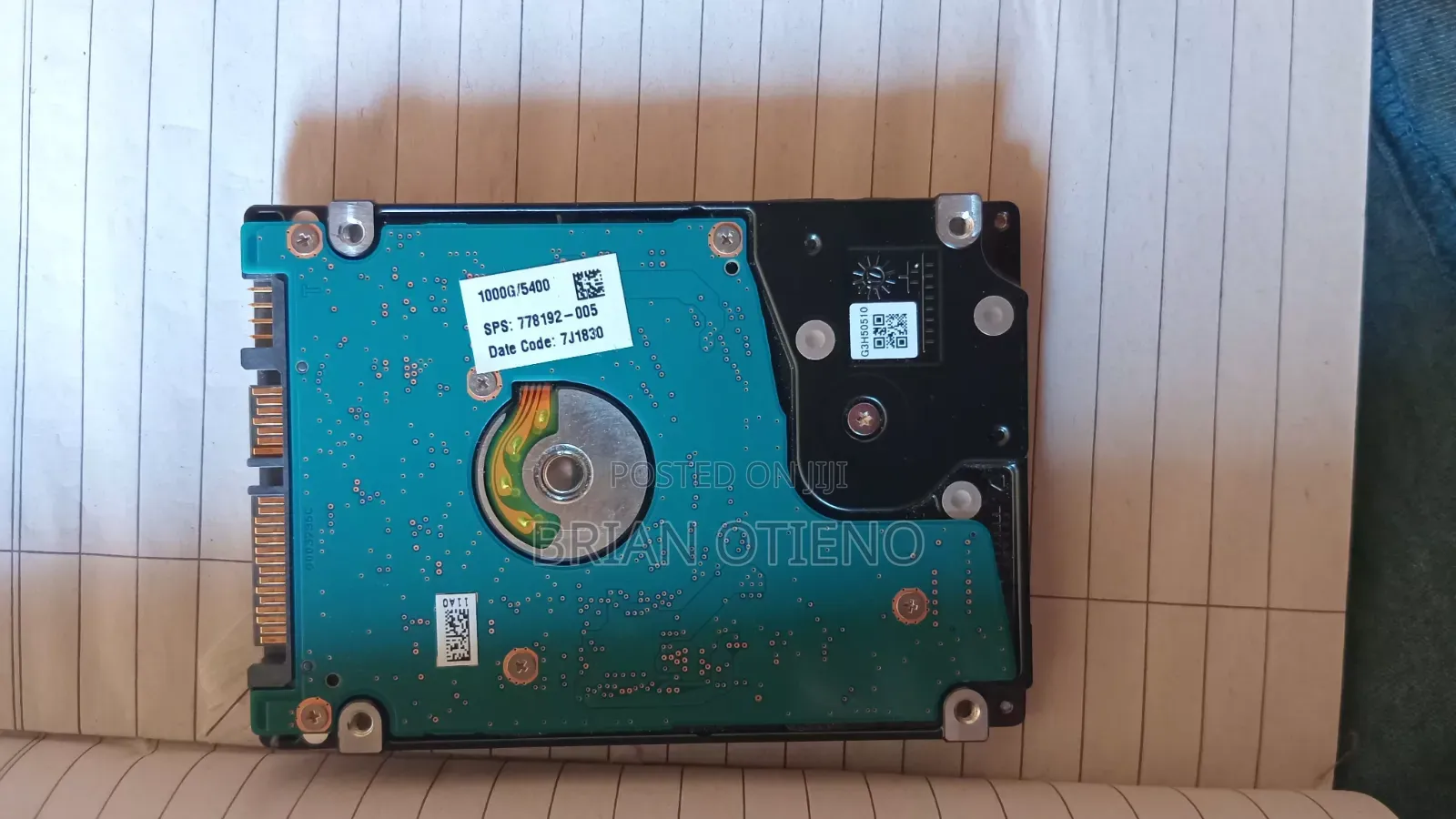 1Tb Toshiba Harddrive and External Case