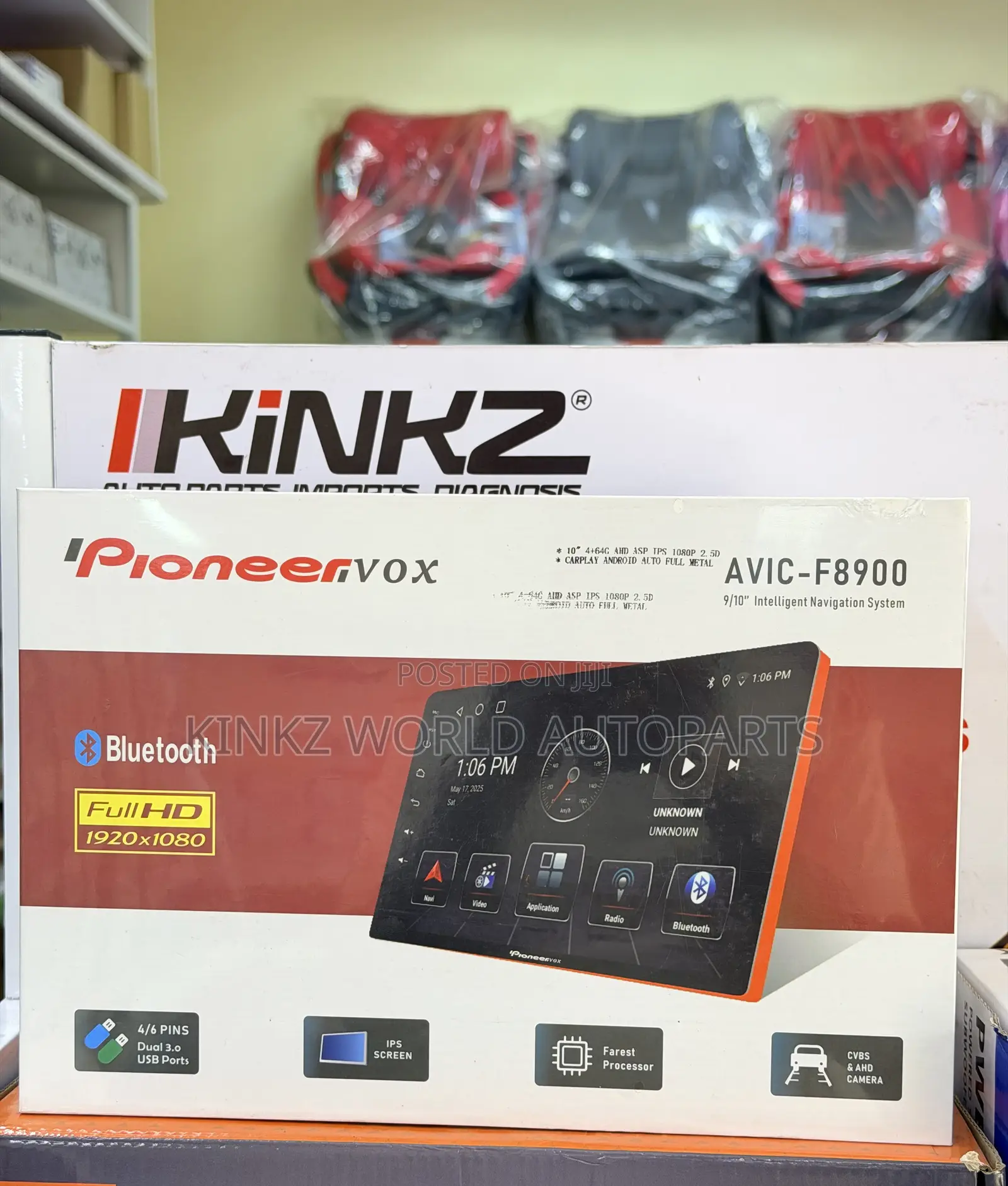 Pioneer.vox RS-010 Audio Android Car Player AHD ASP Carplay IPS