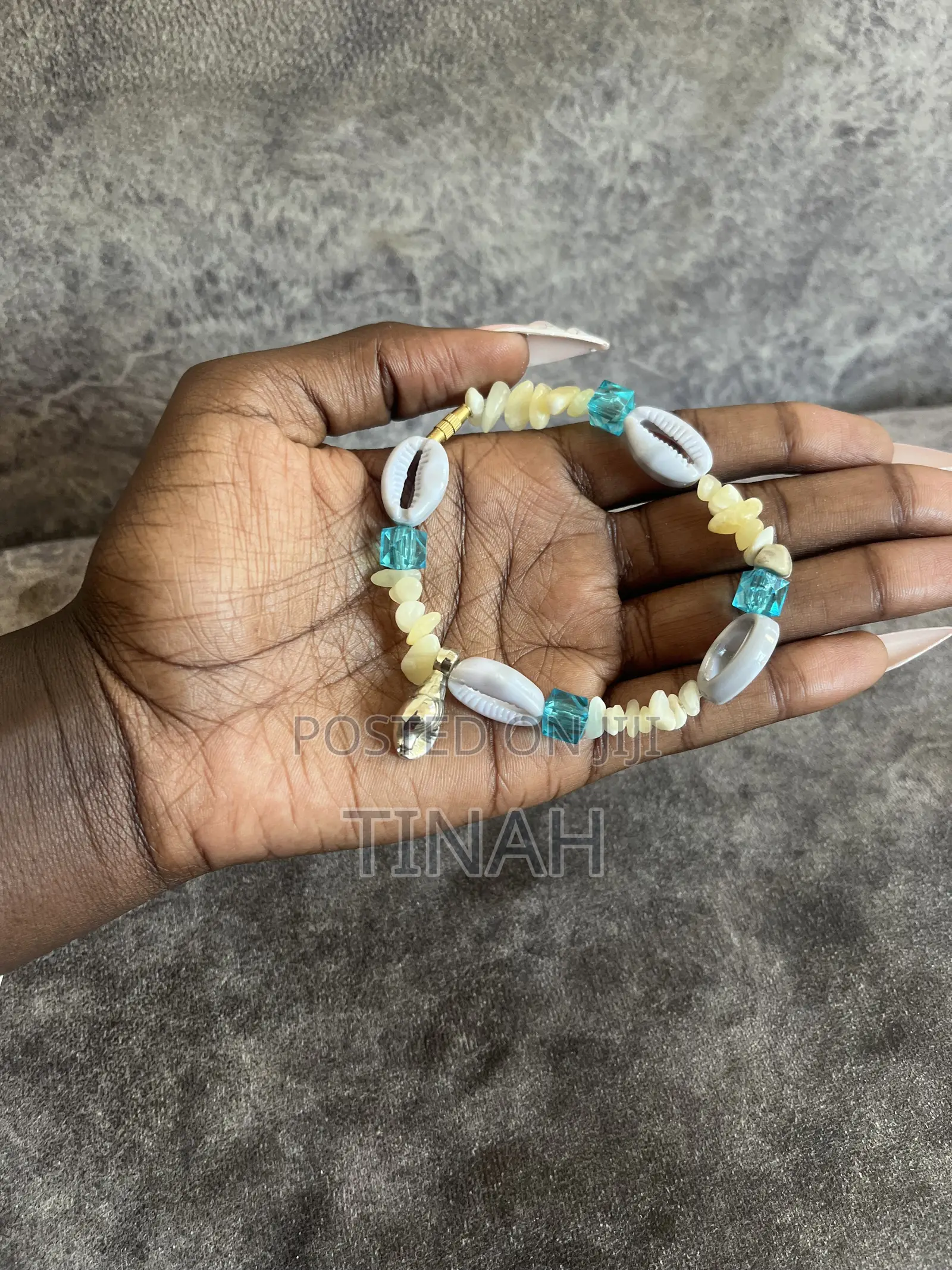 Ocean Inspired Handmade Anklet