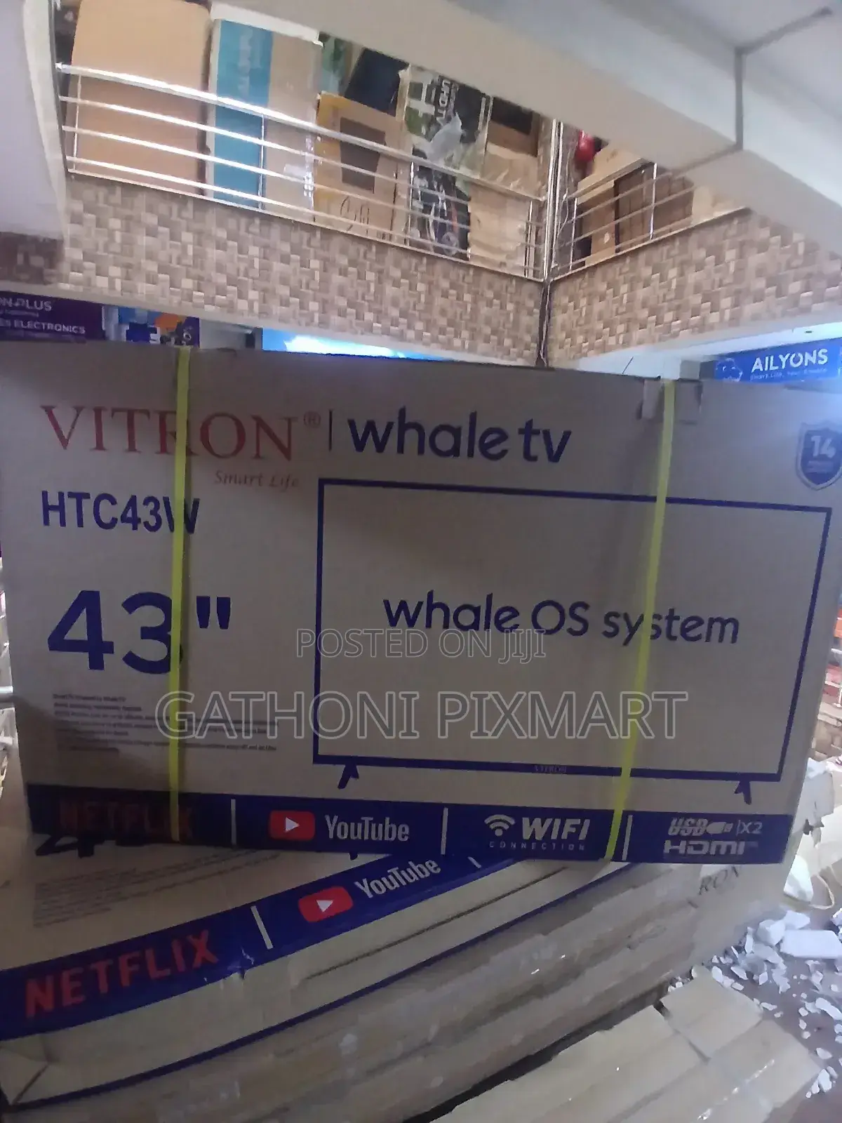 Vitron 43 Whale Os Smart TV