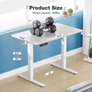 Office Desk; 1200mm Ovidia Standing Height-Adjustable Desks