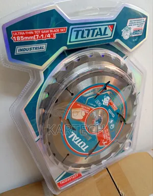 TOTAL 7-1/4" 185mm Industrial Circular Saw Blade - 2pc Set