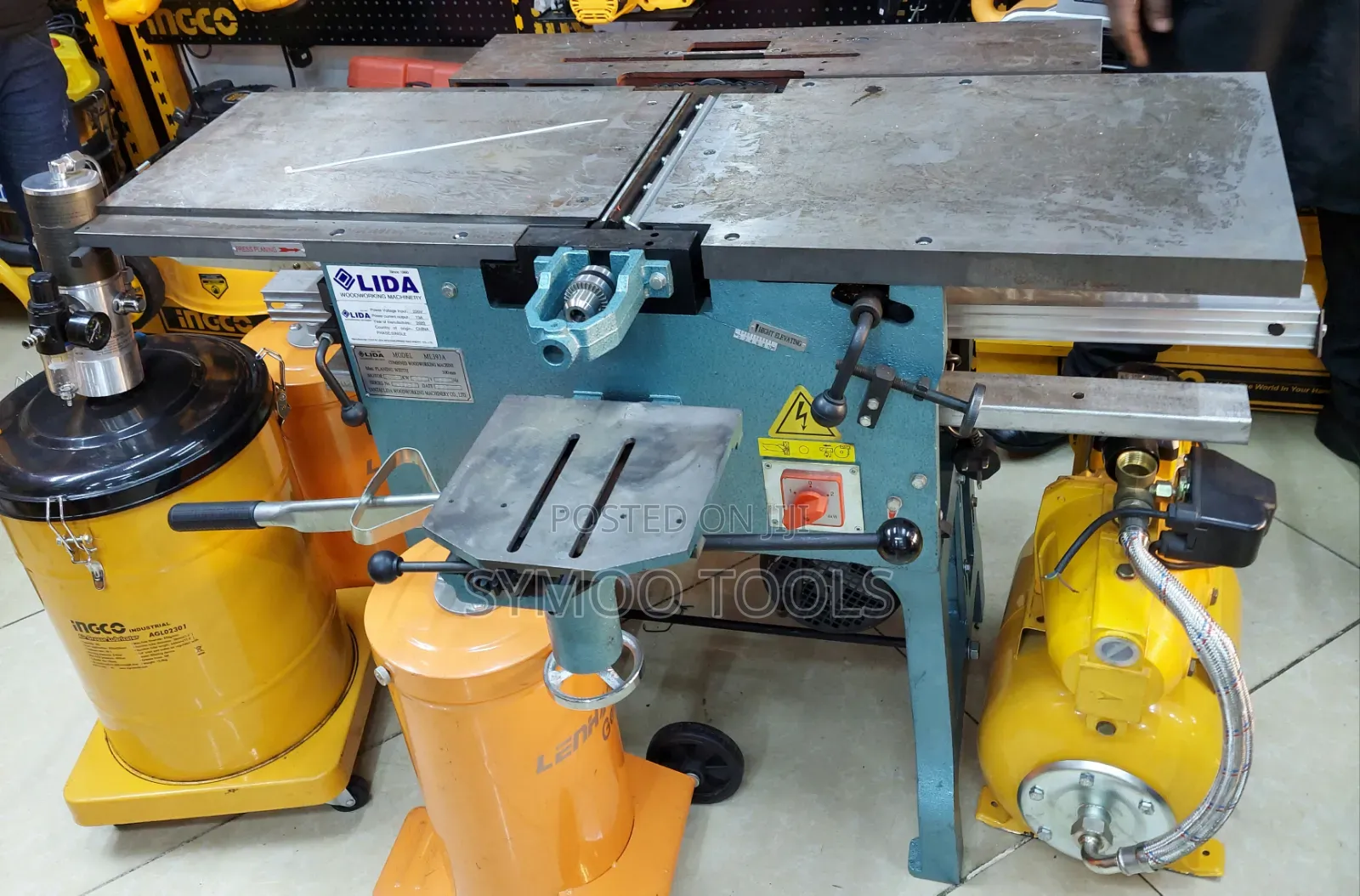 LIDA ML393A Multi-Purpose Woodworking Combination Machine