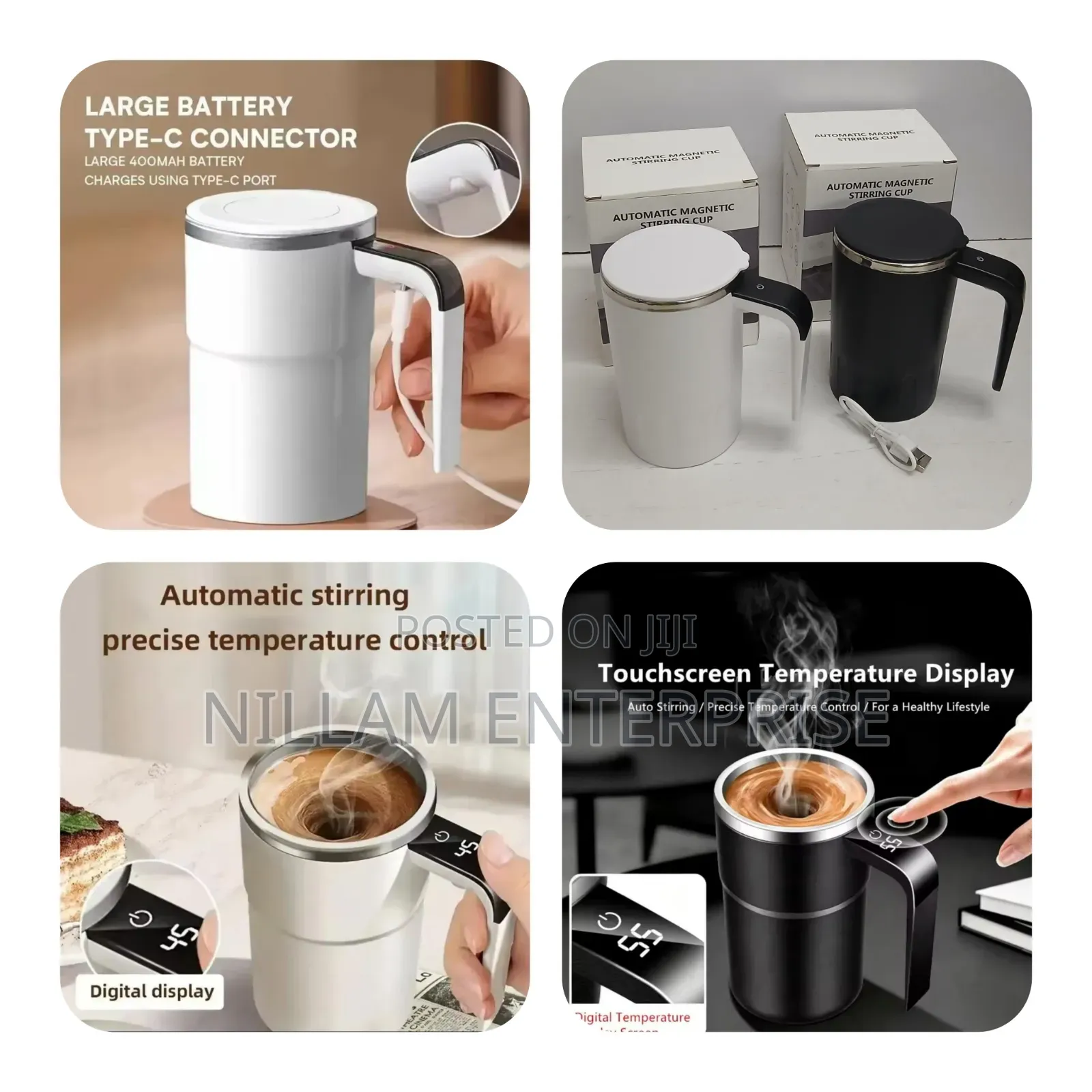 Automatic Stirring Coffee Cup*
