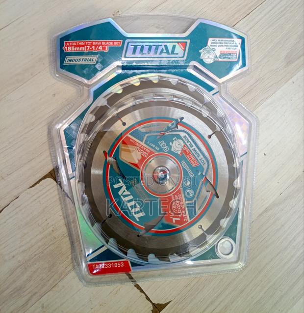 TOTAL 185mm 7 1⁄4" TCT Wood Cutting Blade