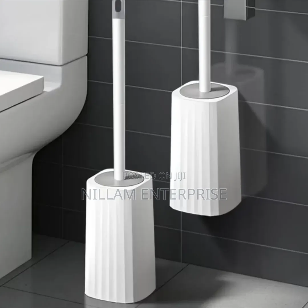 Wall Mounted High Quality Toilet Cleaning Brush Set With Holder*