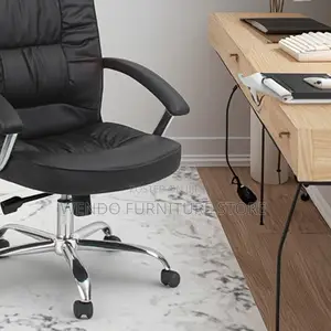 Office Chair; High Back Leather Cushion Herine Office Chair