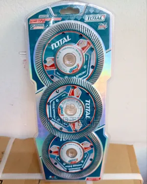 TOTAL Industrial Diamond Disc Set for Cordless Angle Grinder (3 Pcs)
