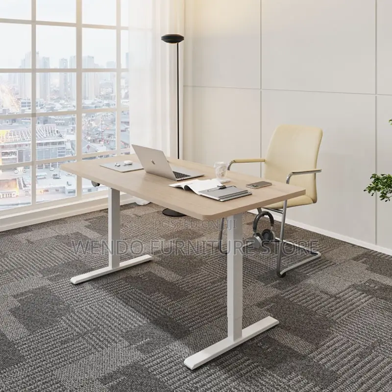 Office Desk; 160cm Adjustable Home Office Flexi Stand Desk