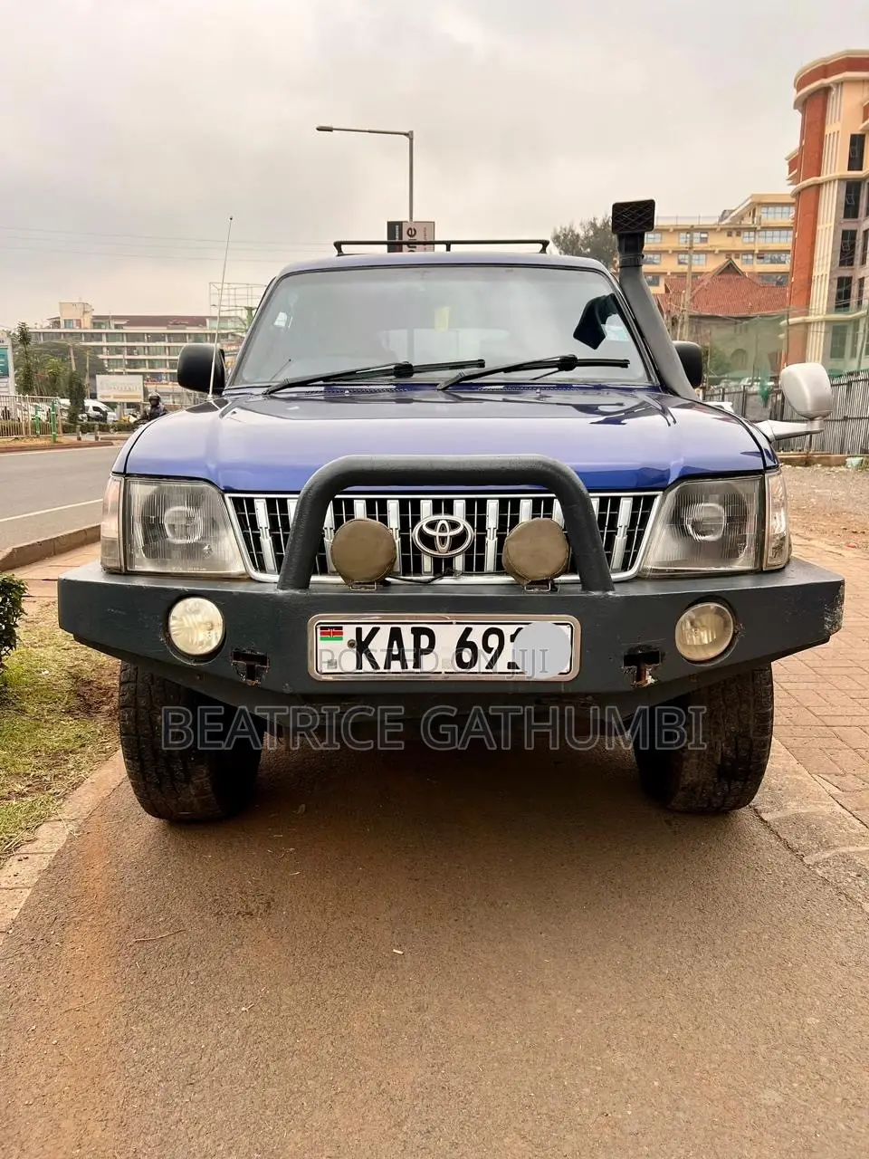 Toyota Land Cruiser Prado 3.0 D-4D 2002 Blue