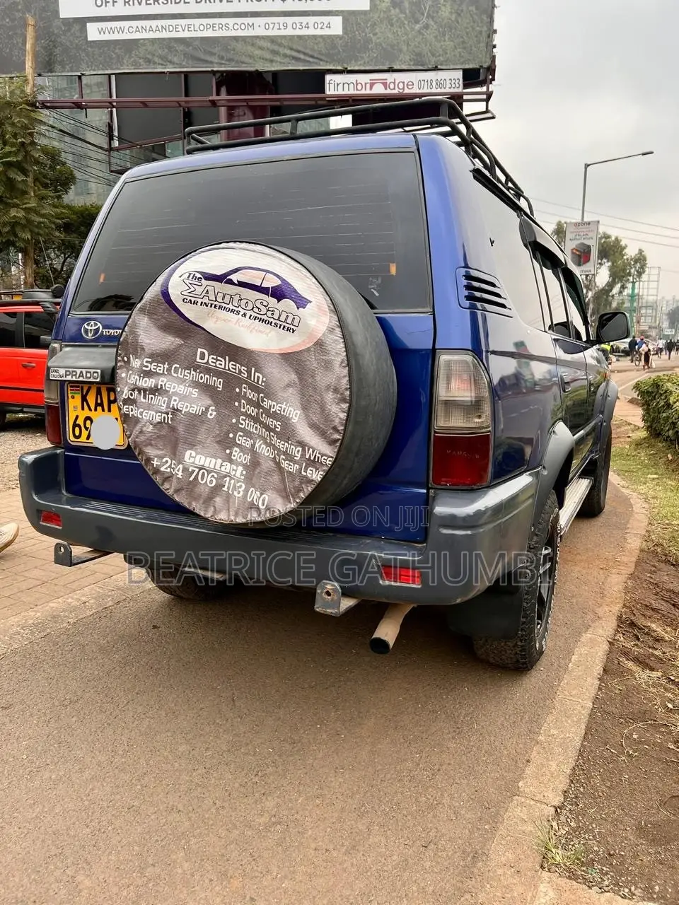 Toyota Land Cruiser Prado 3.0 D-4D 2002 Blue