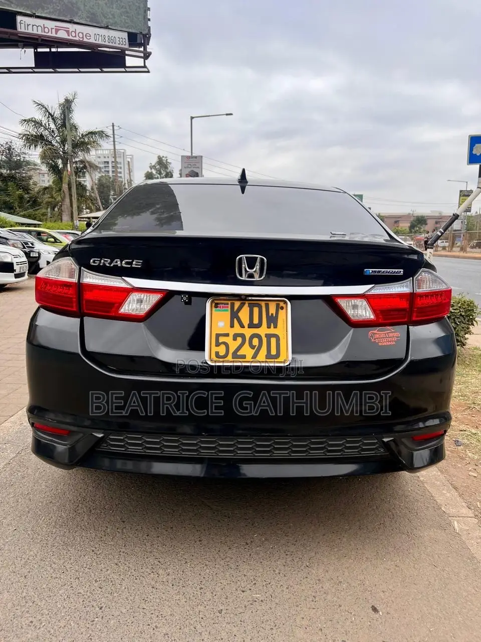 Honda Grace 1.5 Hybrid FWD 2018 Blue