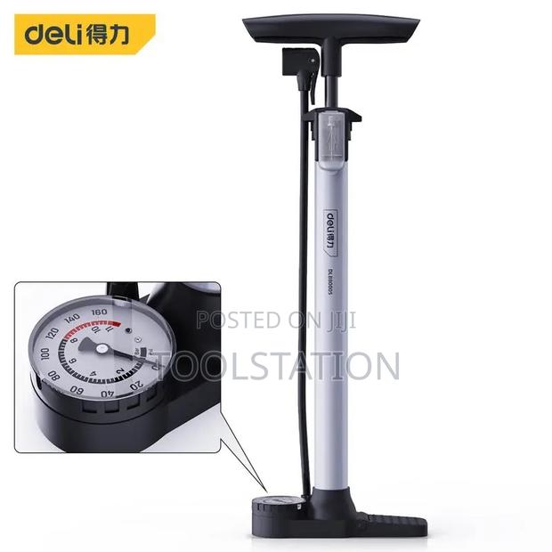 Portable Foot Air Pump Heavy Duty Metal Barrel DL880005