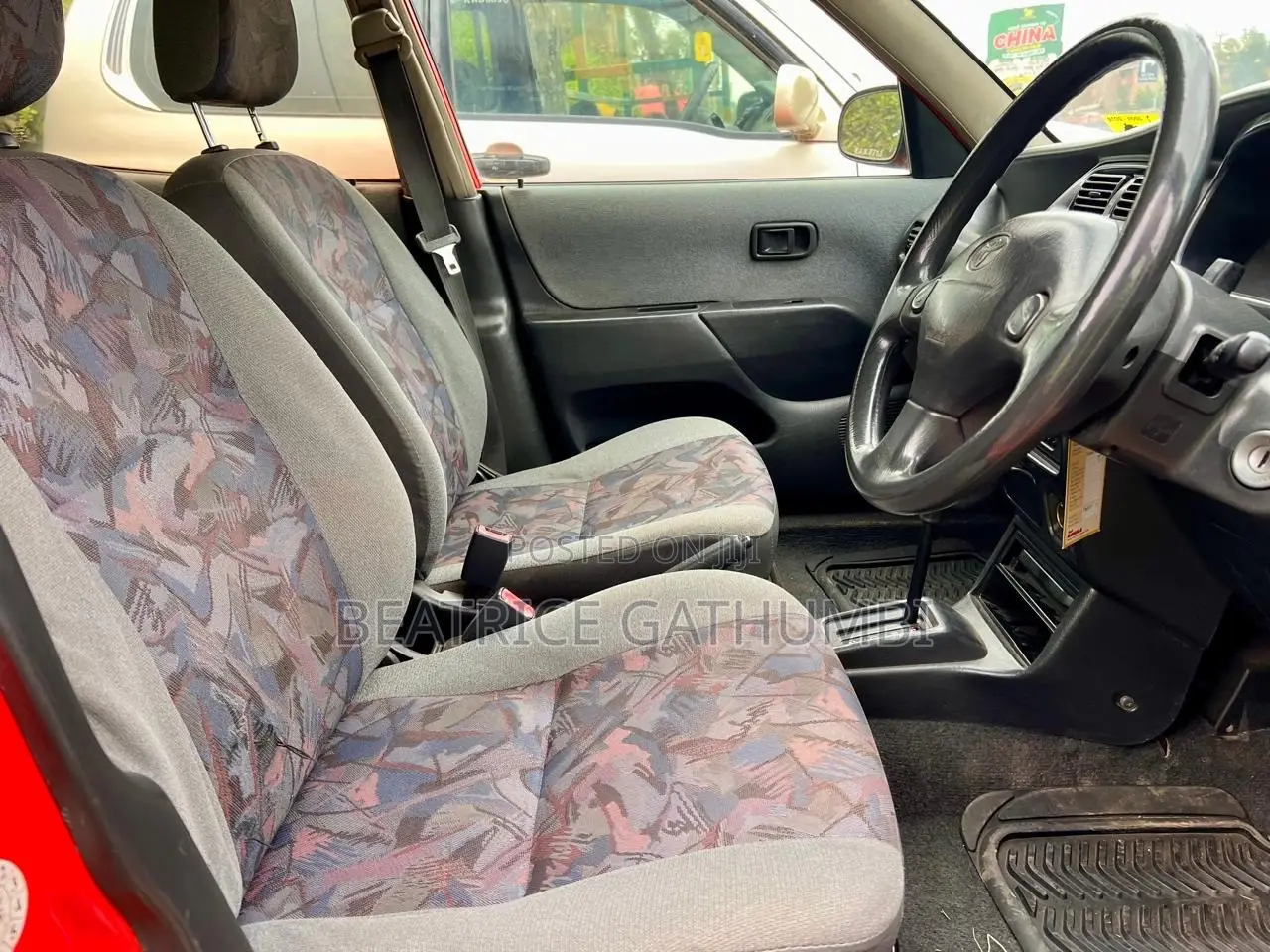 Toyota Duet 1999 Red
