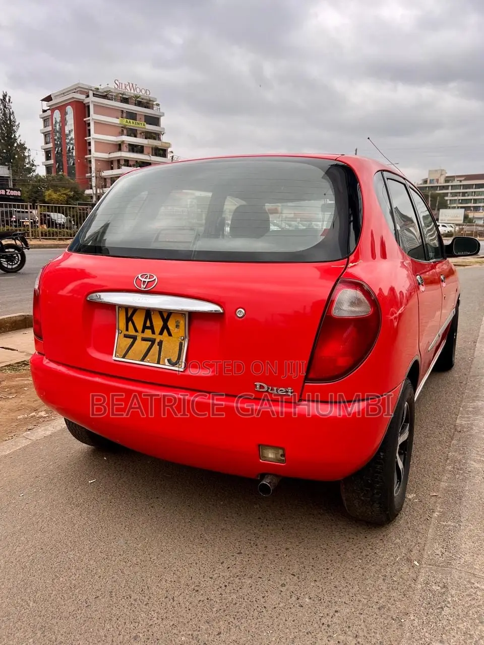 Toyota Duet 1999 Red
