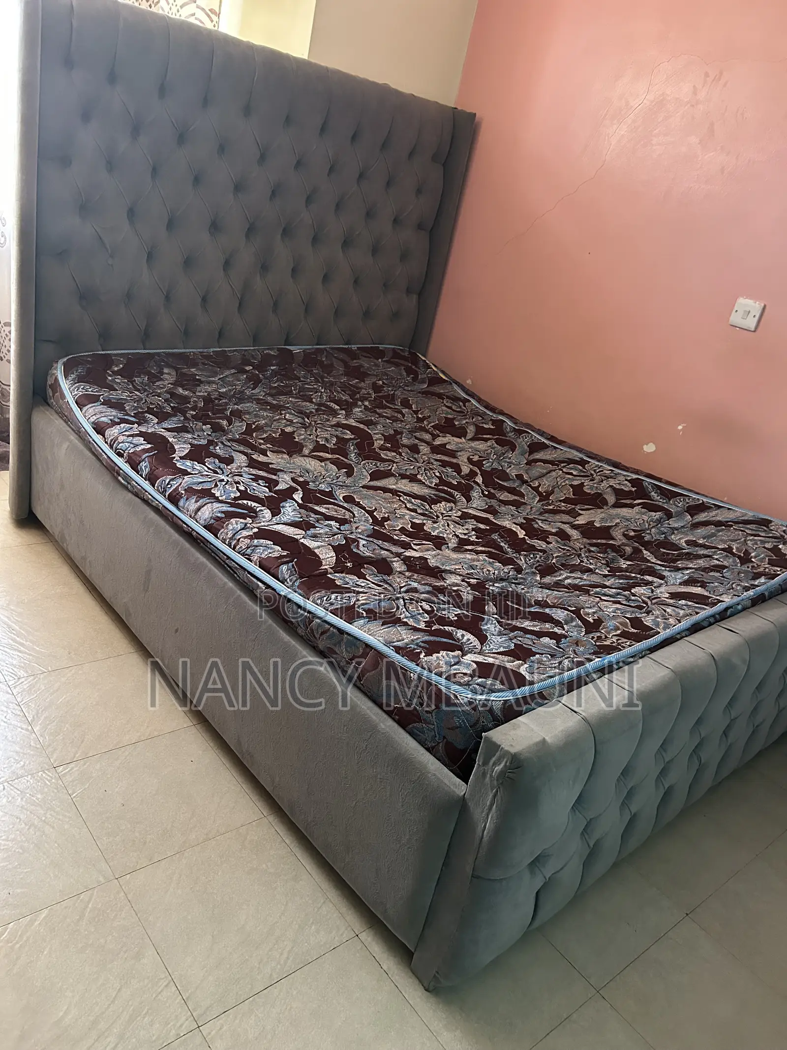 5 by 6 Bed and Mattress
