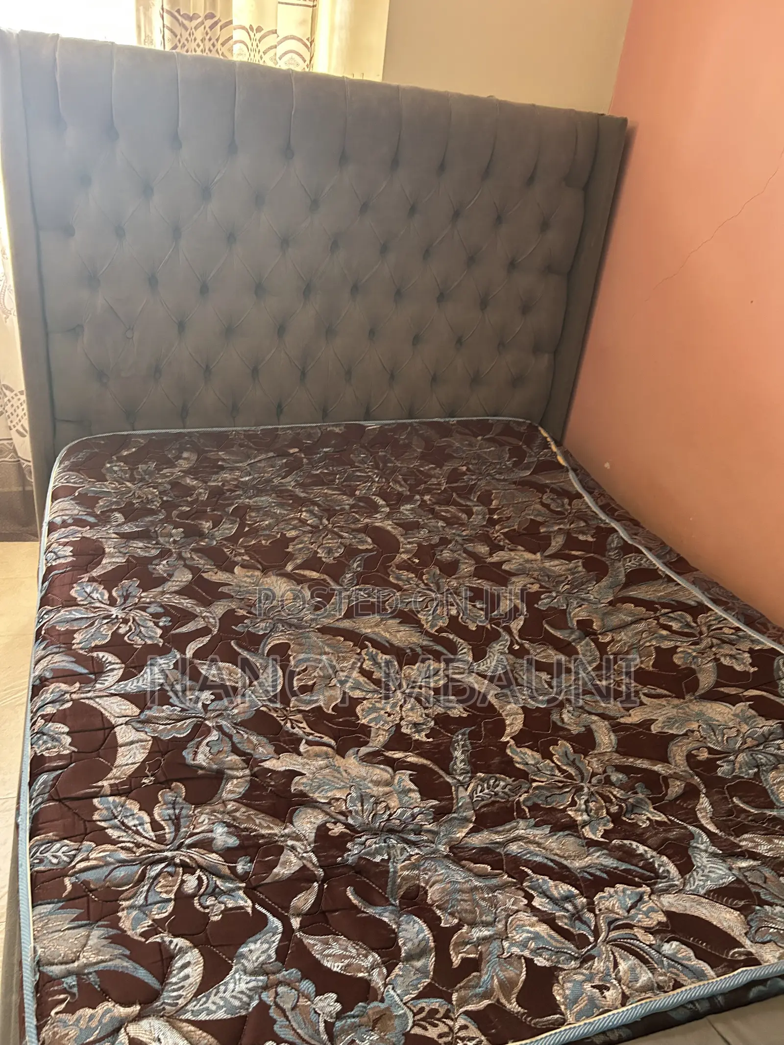 5 by 6 Bed and Mattress