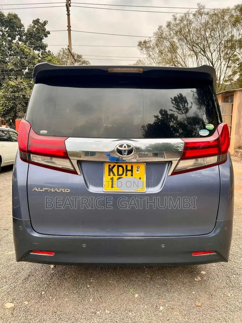 Toyota Alphard 2.4 Petrol FWD 2015 Blue