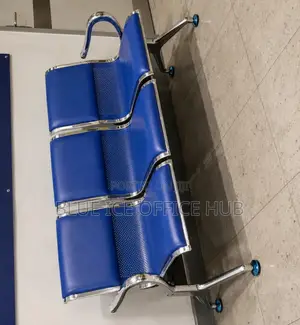 Blue Reception Office Visitor Seats