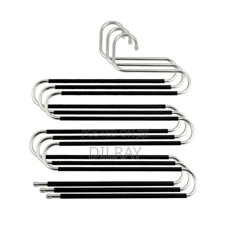 S-Shape Multi-Layer Antislip Jeans Hanger
