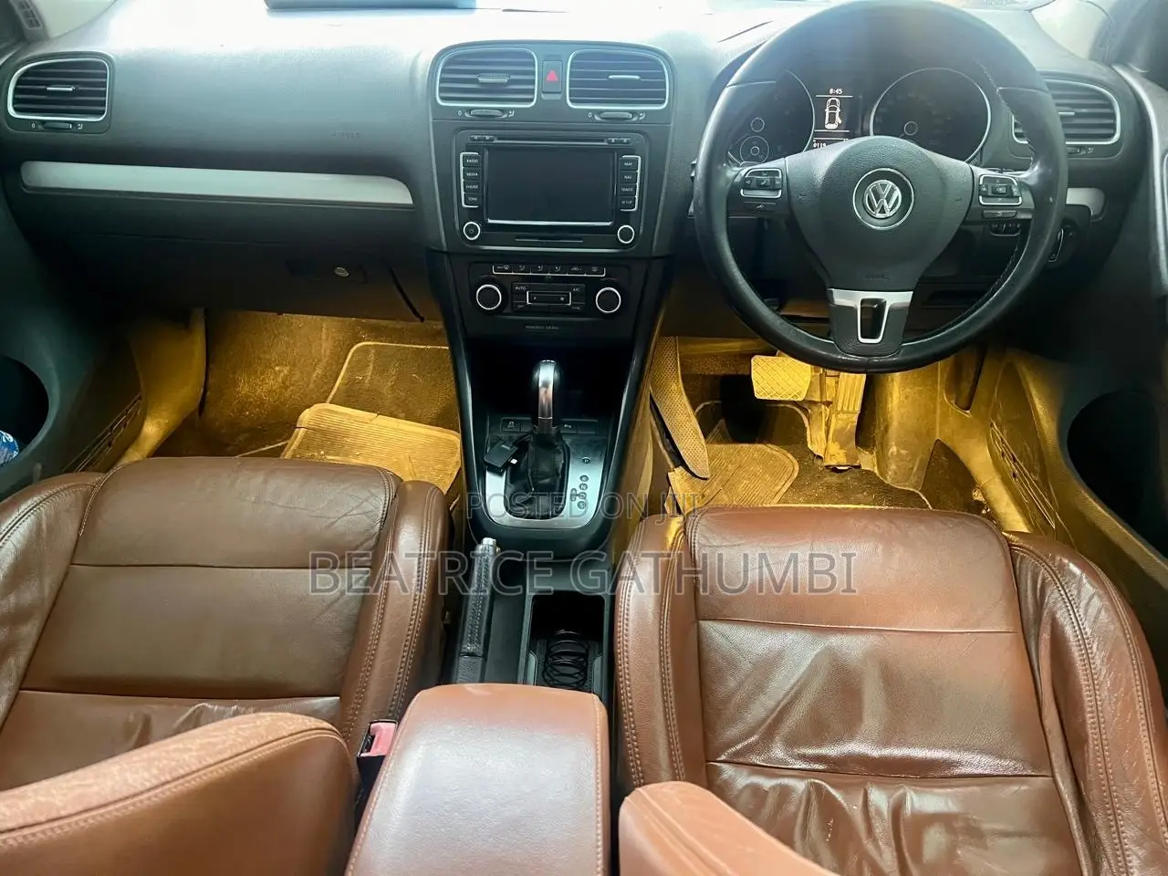 Volkswagen Golf 2012 Silver