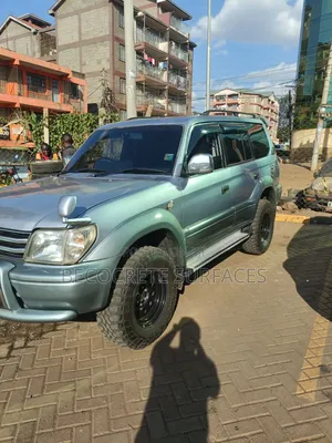 Toyota Land Cruiser Prado 1998 Silver