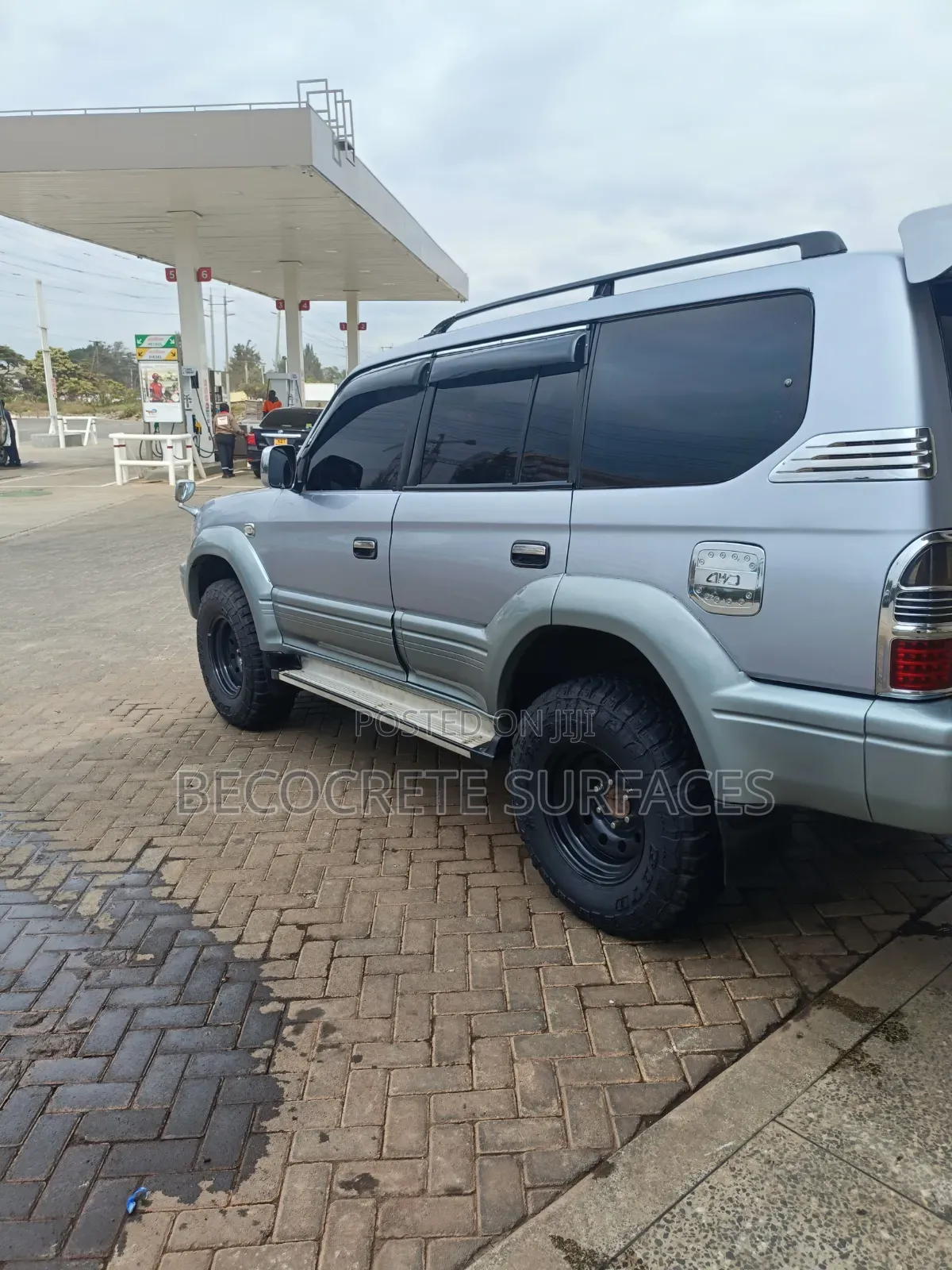 Toyota Land Cruiser Prado 1998 Silver