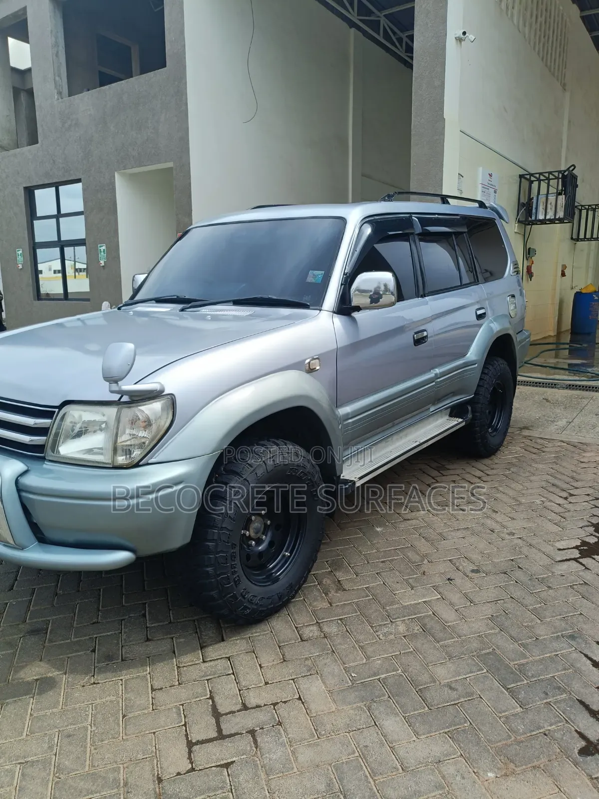 Toyota Land Cruiser Prado 1998 Silver