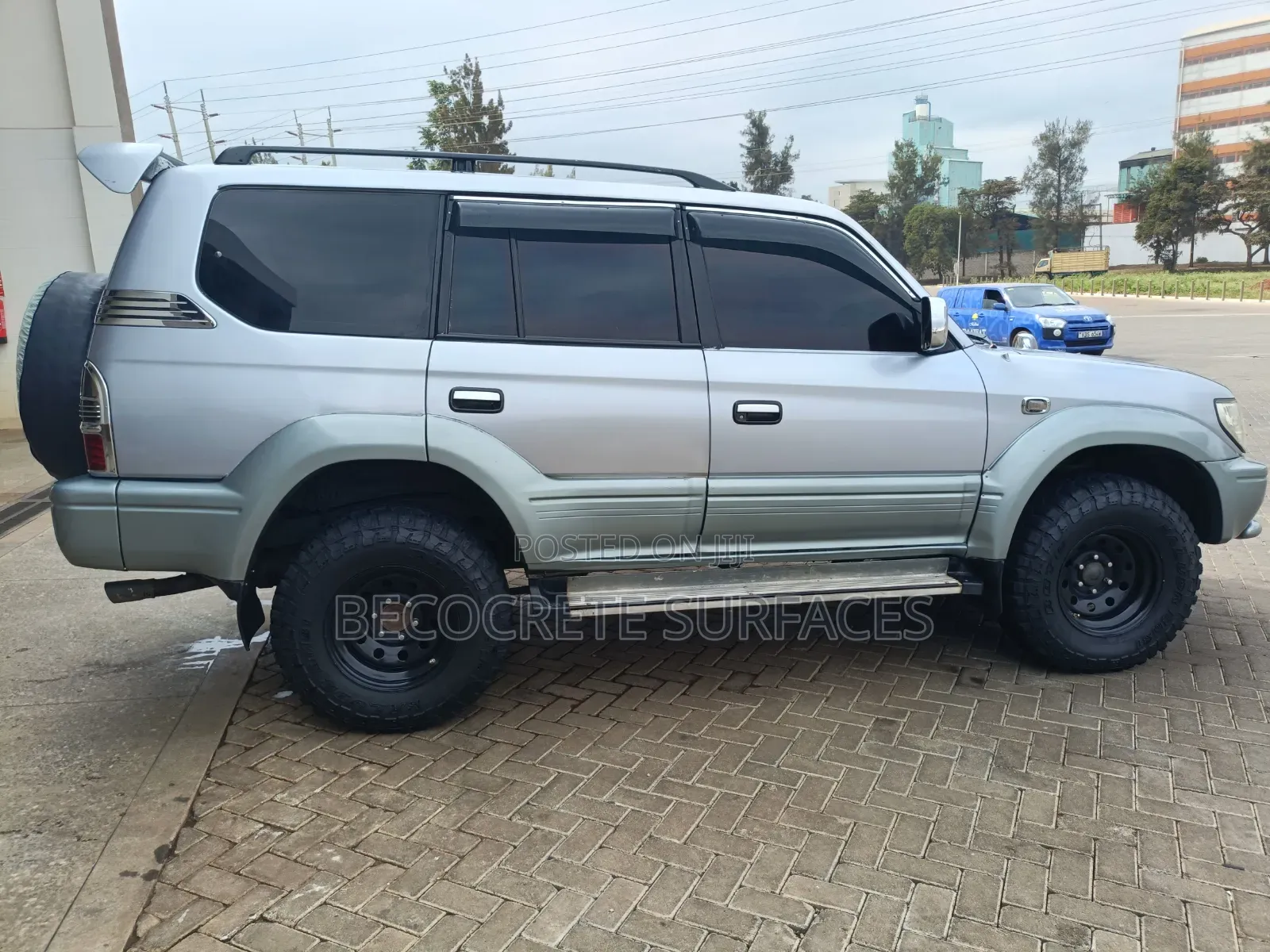 Toyota Land Cruiser Prado 1998 Silver