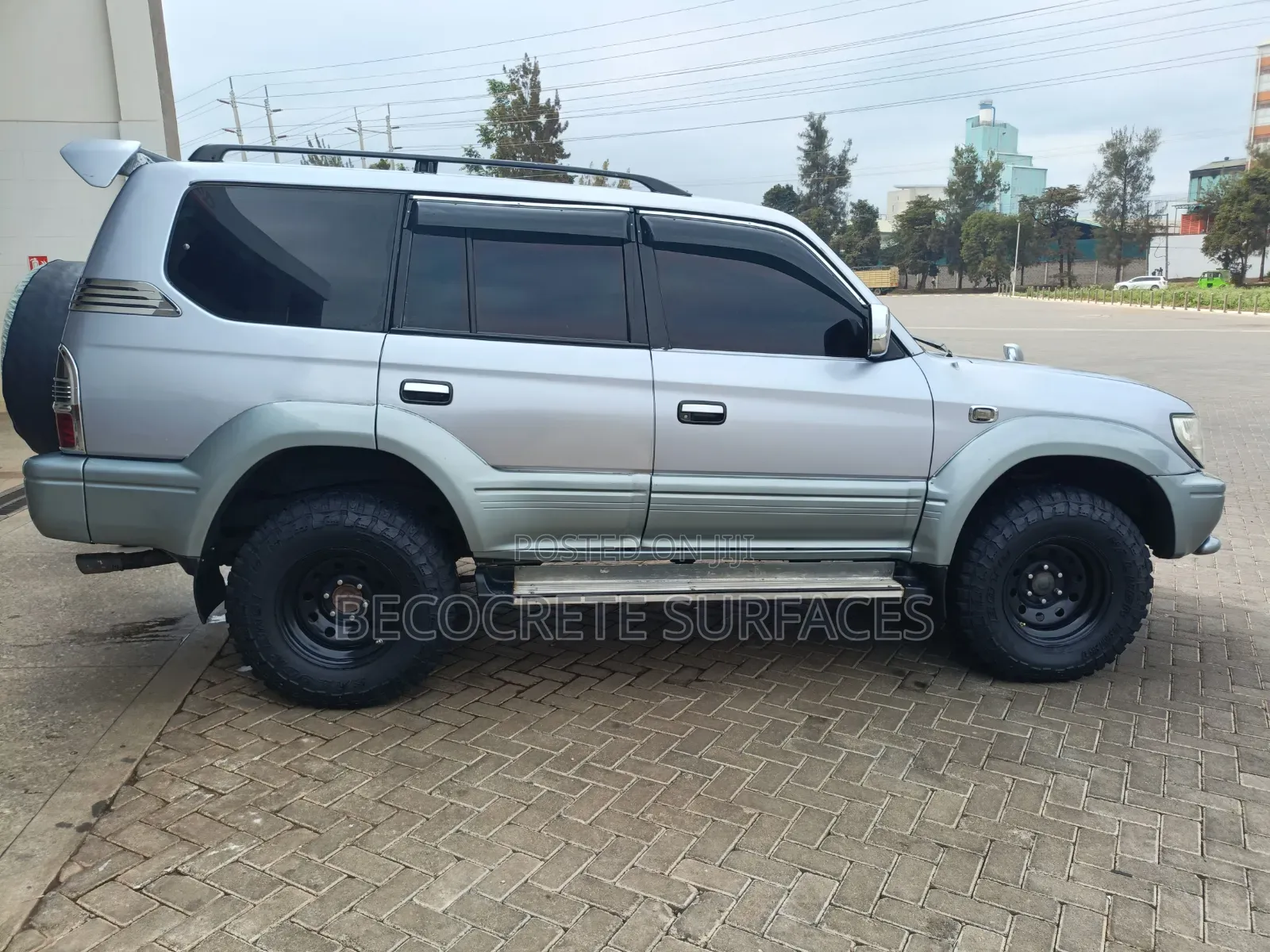 Toyota Land Cruiser Prado 1998 Silver
