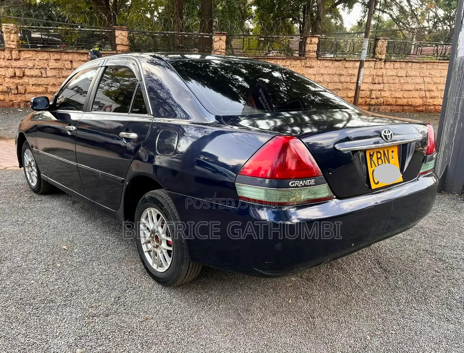 Toyota Mark II 2.0 RWD 2004 Blue