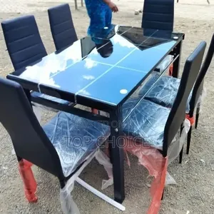 6 - Seater Glass Dining Set