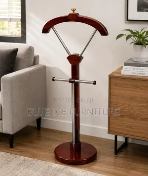 Hanger- Suit Clothes Hanger With Trouser Rack