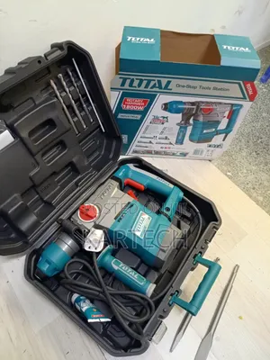 TOTAL 1800W Heavy-Duty Corded Electric Rotary Hammer