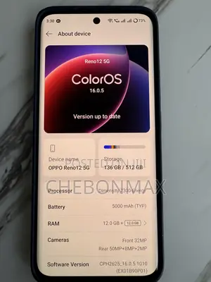 Oppo Reno12 Pro 512 GB Silver