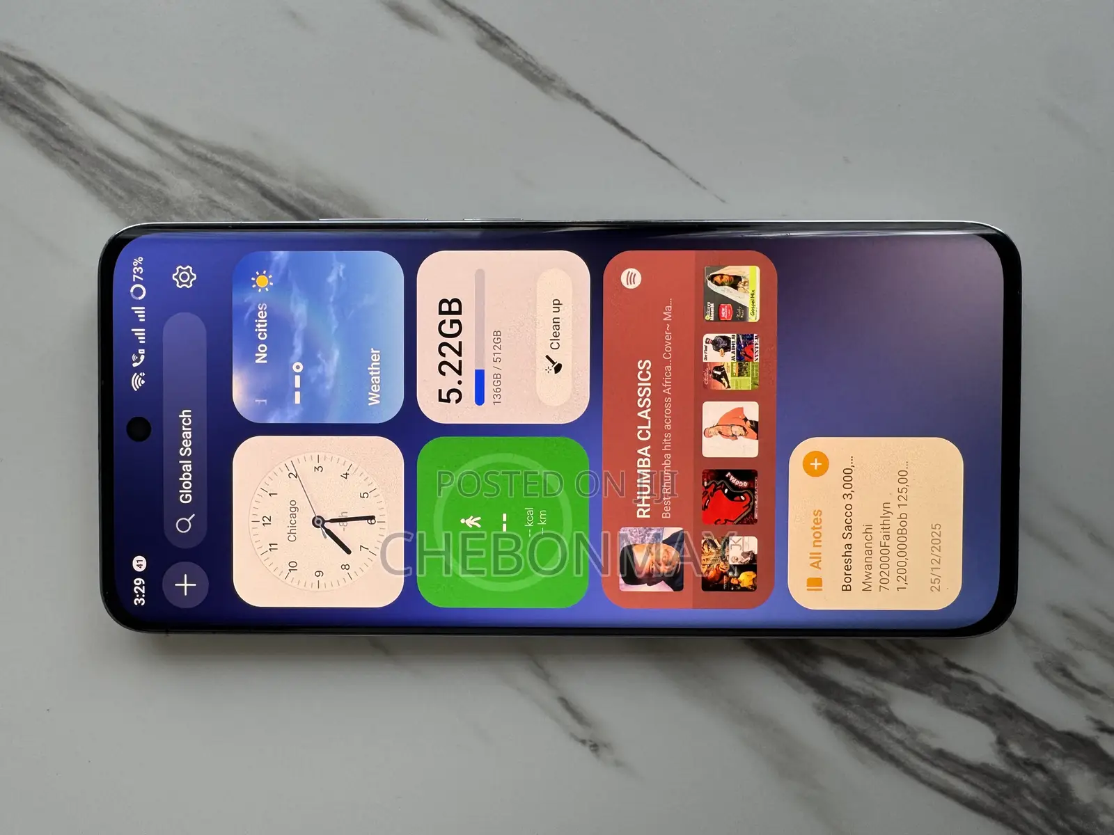 Oppo Reno12 Pro 512 GB Silver